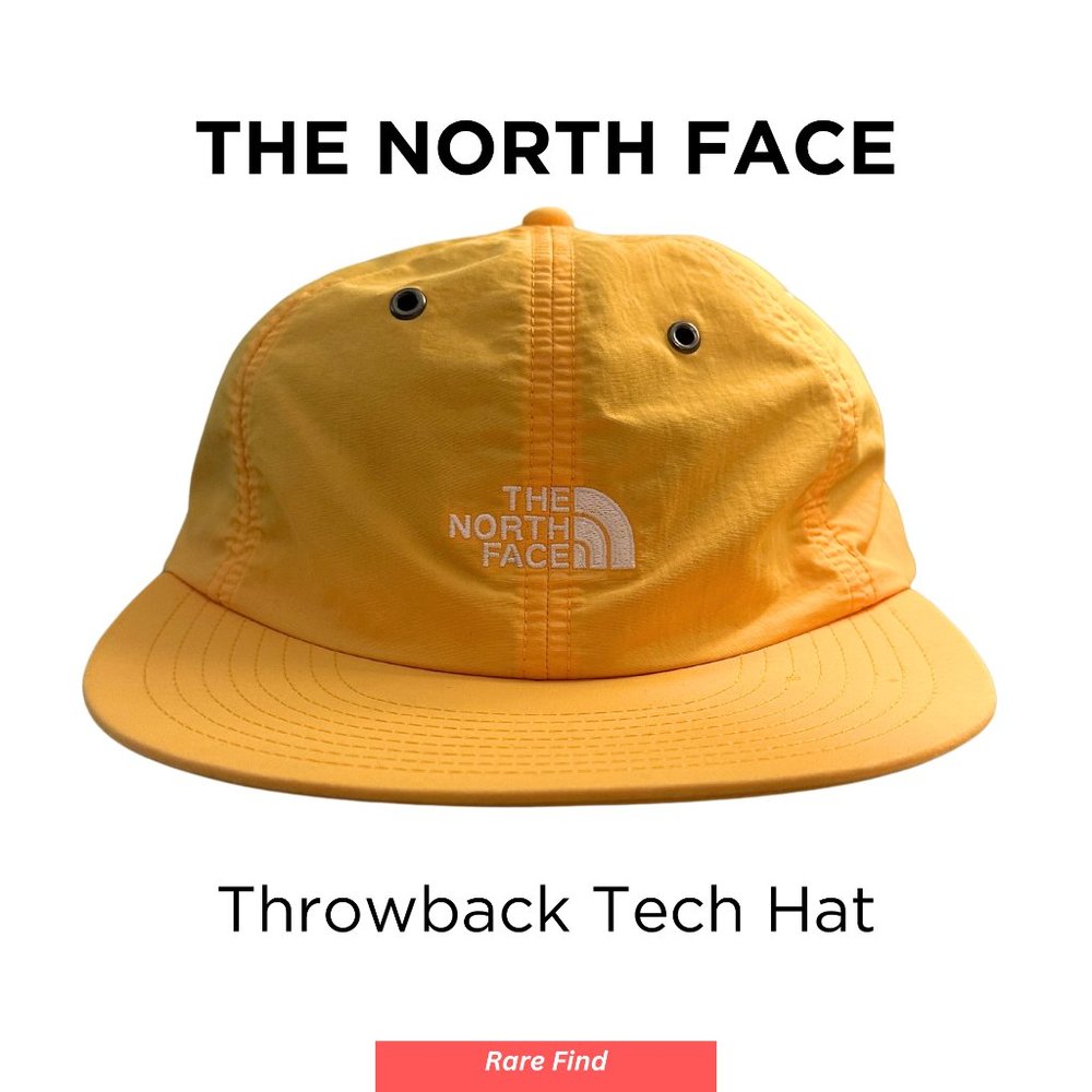 The North Face Throwback Tech Hat | Yellow | Like New